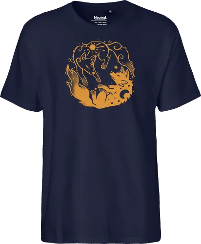 Sun and Moon Golden Wolves