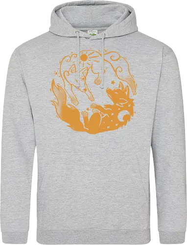 Sun and Moon Golden Wolves