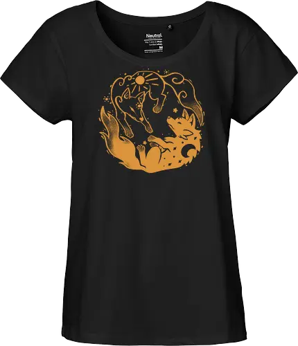 Sun and Moon Golden Wolves