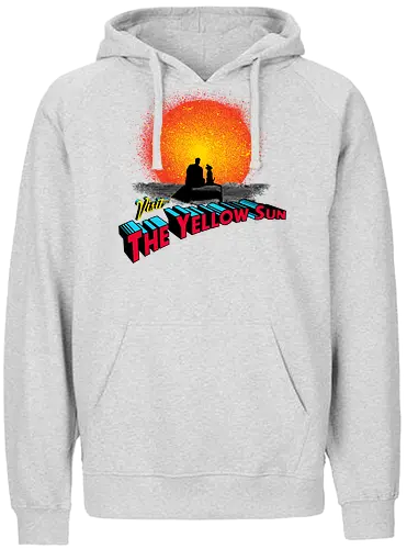Visit The Yellow Sun - superman, superdog, super dog, super man, super, hero, clark kent, david corenswet, kal el, symbol, superheroes, original superhero, yellow sun, dog - Fairtrade Hoodie
