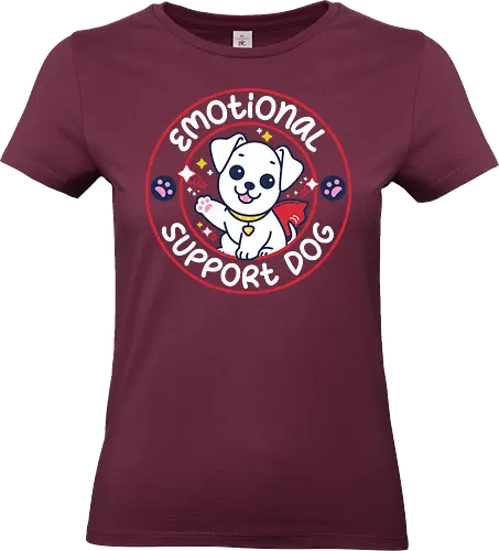 Superdog - Superdog, superman, super dog, superhero, dogs, emotional support animal, emotional support dog - Standard T-Shirt (Women)