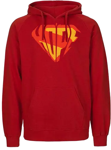 Hope - hope, superman, super hero, super man, comics - Fairtrade Hoodie