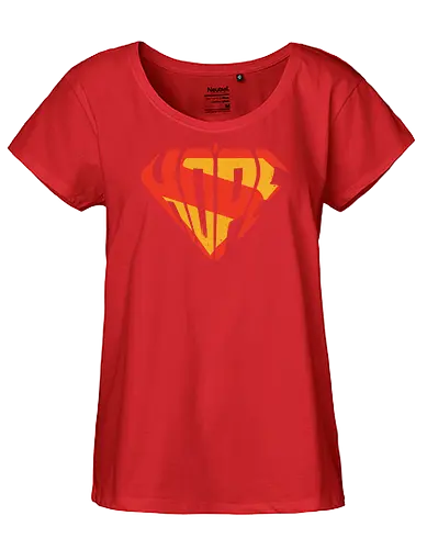 Hope - hope, superman, super hero, super man, comics - Fairtrade Girl Shirt
