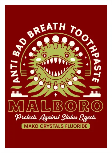 Malboro Toothpaste Emblem