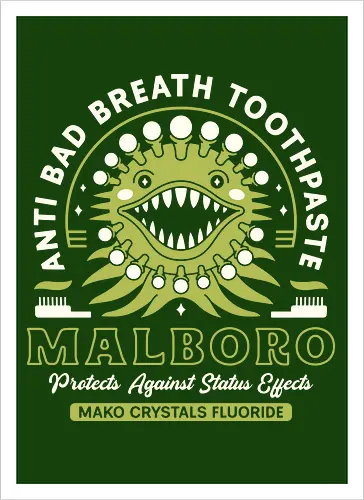 Malboro Toothpaste Emblem