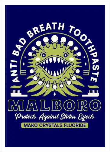 Malboro Toothpaste Emblem