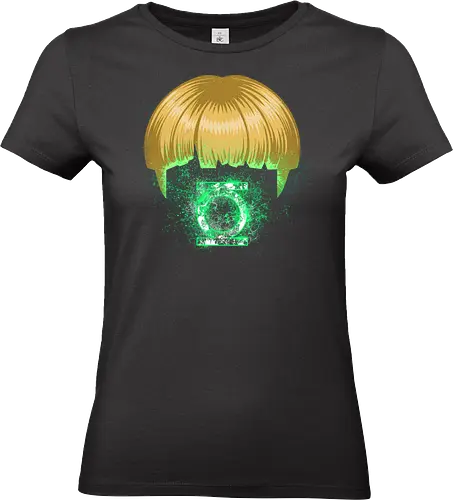 Guy Lantern - guy Gardner, bowl cut, funny, nathan fillion, super, man, green - Standard T-Shirt (Women)