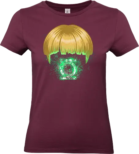 Guy Lantern - guy Gardner, bowl cut, funny, nathan fillion, super, man, green - Standard T-Shirt (Women)