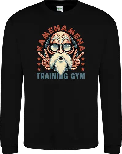 Kame Training Gym - Anime, Japan, adventure, animation, animated, cartoons, fitness, gym - Sweatshirt