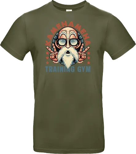 Kame Training Gym - Anime, Japan, adventure, animation, animated, cartoons, fitness, gym - Standard T-Shirt