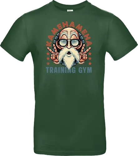 Kame Training Gym - Anime, Japan, adventure, animation, animated, cartoons, fitness, gym - Standard T-Shirt