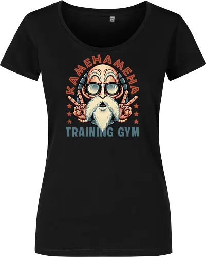 Kame Training Gym - Anime, Japan, adventure, animation, animated, cartoons, fitness, gym - Women T-Shirt