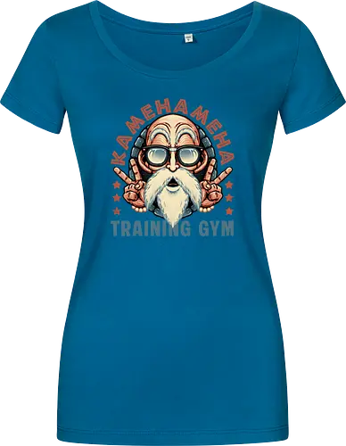 Kame Training Gym - Anime, Japan, adventure, animation, animated, cartoons, fitness, gym - Women T-Shirt