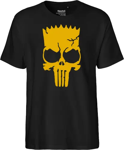 Bart Simpson Skull Superhero Mashup