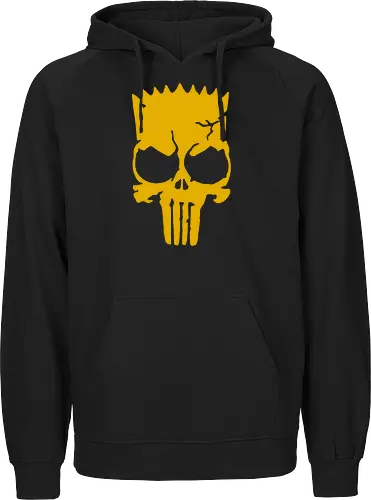 Bart Simpson Skull Superhero Mashup