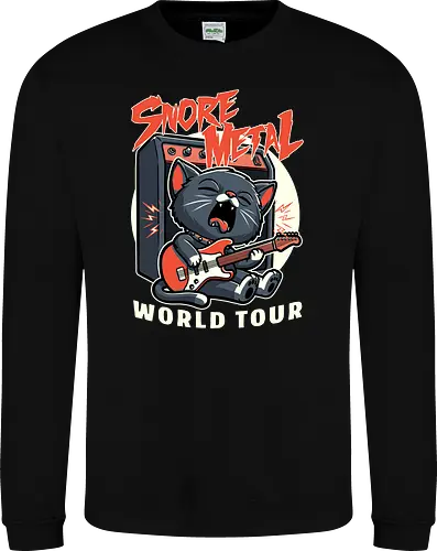 Sleep Rock and Roll Cat