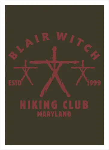 Blair Witch Hiking Club Vintage