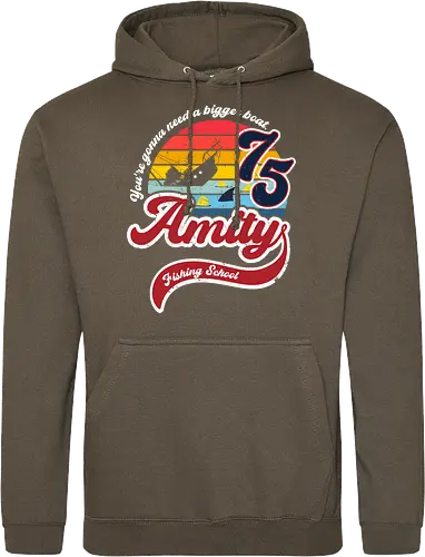Amity island fishing school