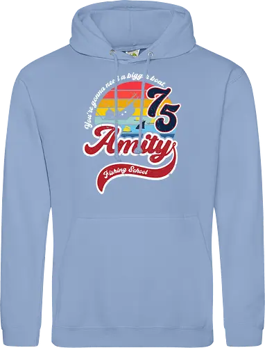 Amity island fishing school