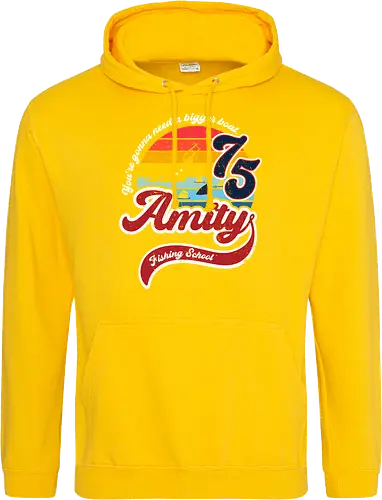 Amity island fishing school