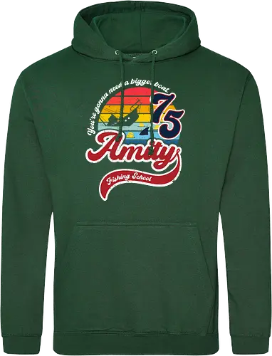 Amity island fishing school