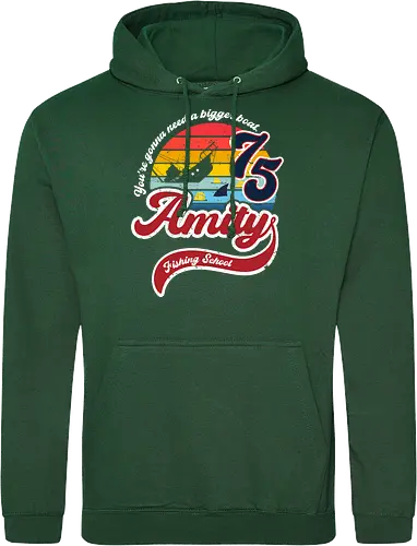 Amity island fishing school