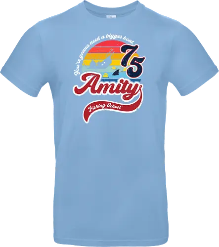 Amity island fishing school