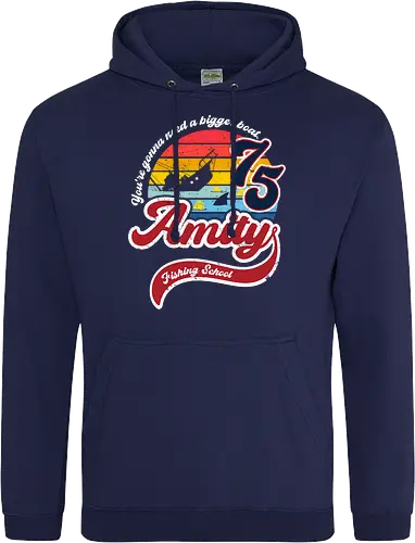Amity island fishing school