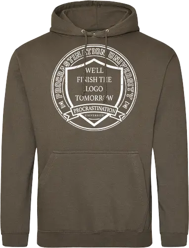 Procrastination university logo