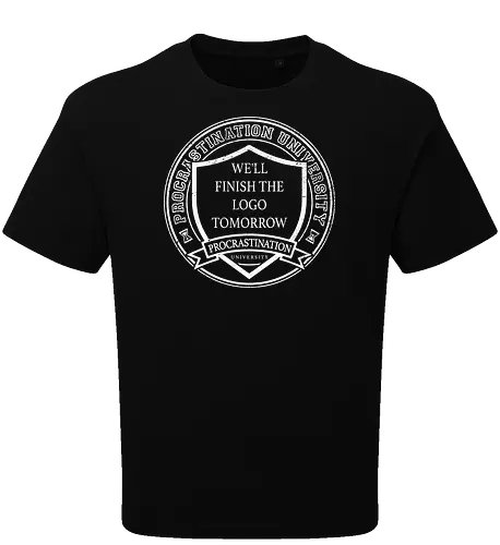 Procrastination university logo
