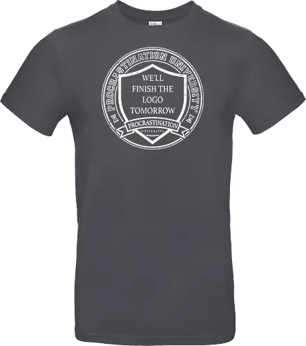 Procrastination university logo