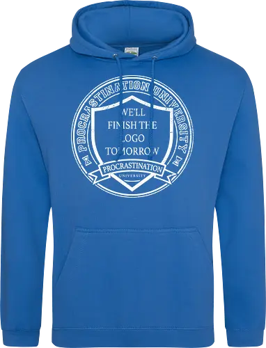 Procrastination university logo