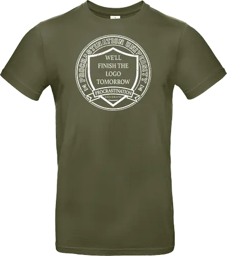 Procrastination university logo