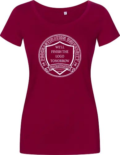 Procrastination university logo