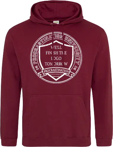 Procrastination university logo