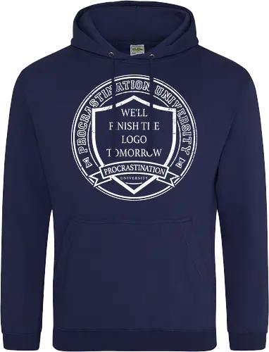 Procrastination university logo