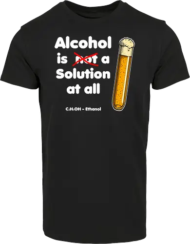 Alkohol is (not) a solution (white-letters)
