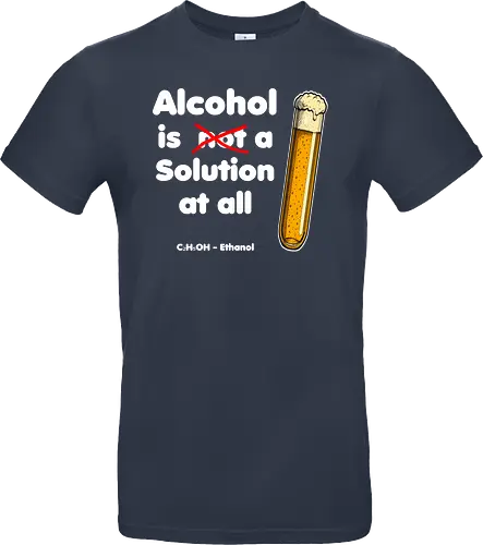 Alkohol is (not) a solution (white-letters)