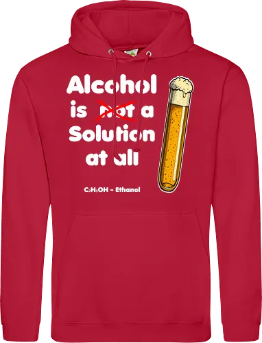 Alkohol is (not) a solution (white-letters)