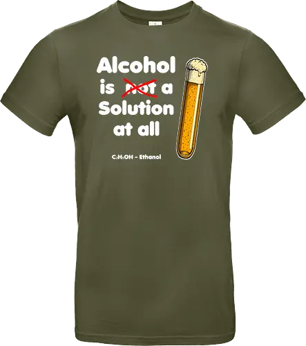 Alkohol is (not) a solution (white-letters)