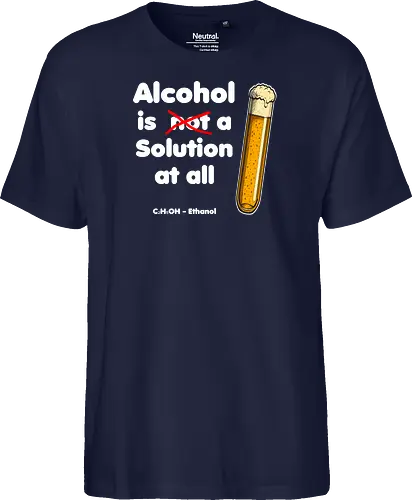 Alkohol is (not) a solution (white-letters)
