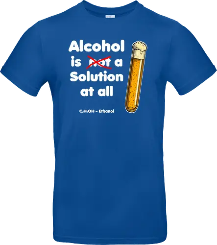 Alkohol is (not) a solution (white-letters)