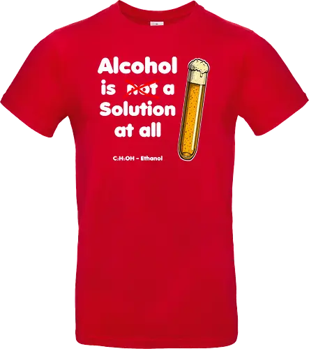 Alkohol is (not) a solution (white-letters)