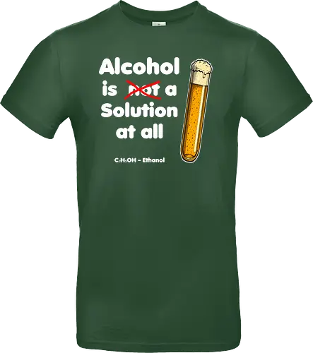 Alkohol is (not) a solution (white-letters)