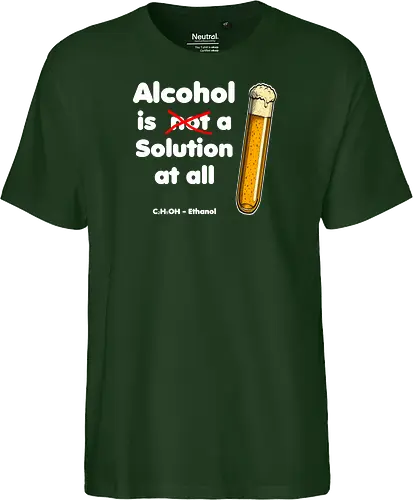Alkohol is (not) a solution (white-letters)