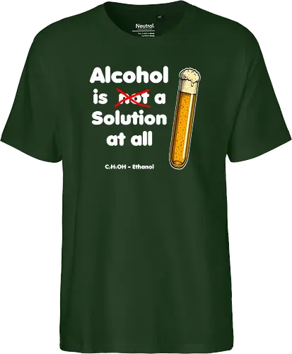 Alkohol is (not) a solution (white-letters)