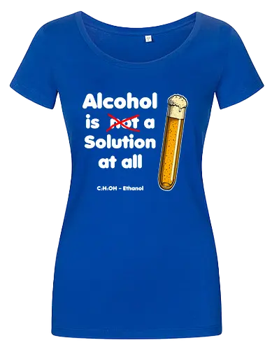 Alkohol is (not) a solution (white-letters)