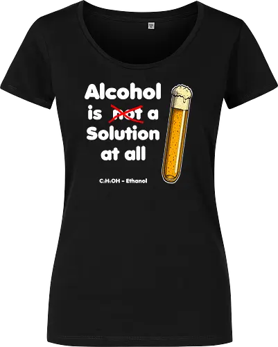 Alkohol is (not) a solution (white-letters)