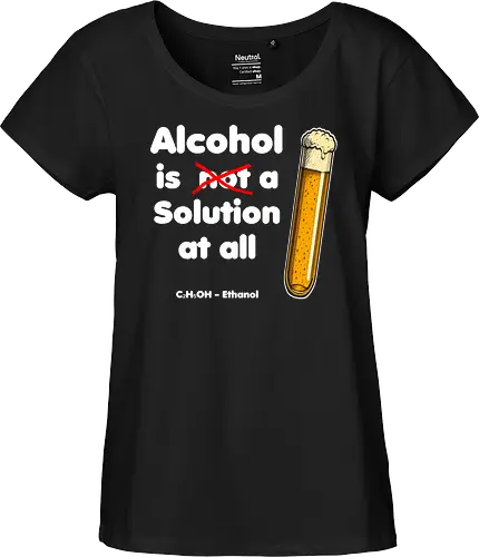 Alkohol is (not) a solution (white-letters)