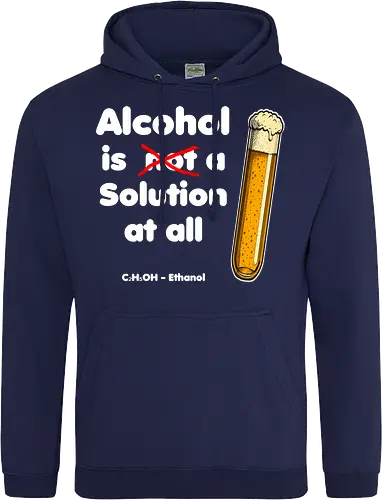 Alkohol is (not) a solution (white-letters)